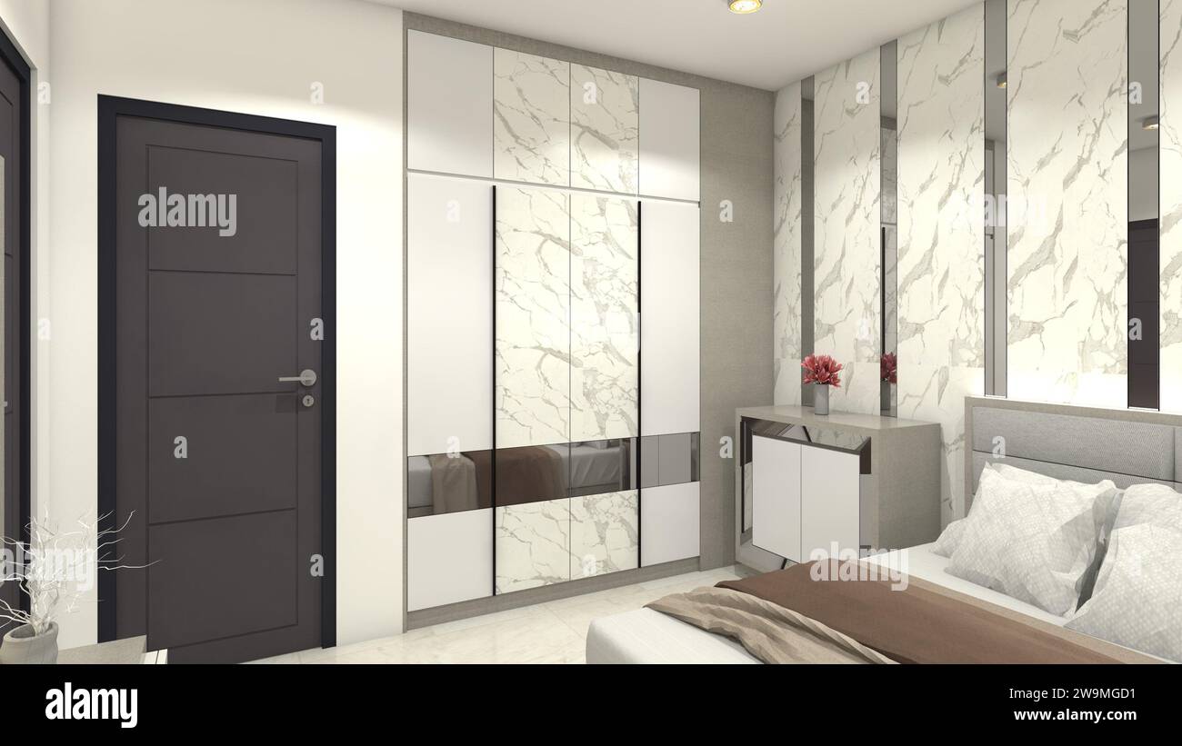 Modern Wardrobe Design Stock Photo Alamy