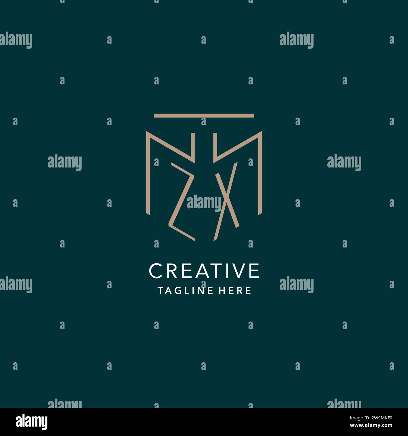 Zx brand logo hi-res stock photography and images - Alamy