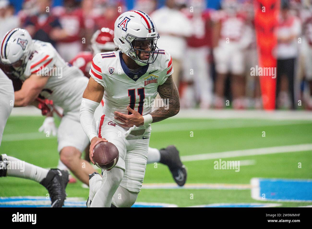 December 28, 2023: University Of Arizona Quarterback Noah Fifita (11 ...