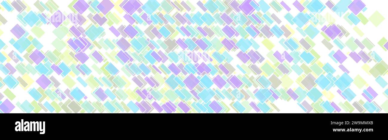 Colorful mosaic rectangles abstract tech geometric background. Vector ...