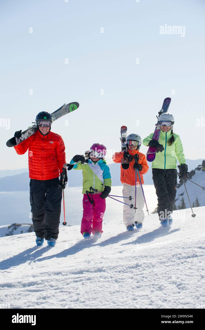 Alpine meadows ski resort hi-res stock photography and images - Alamy