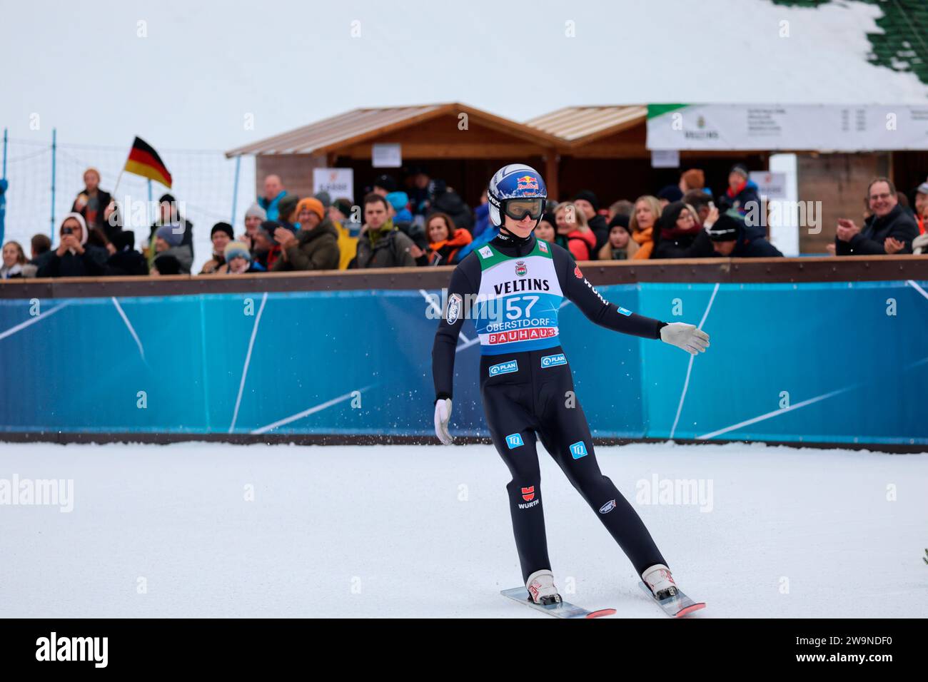 Oberstdorf, Deutschland. 28th Dec, 2023. Andreas Wellinger (SC