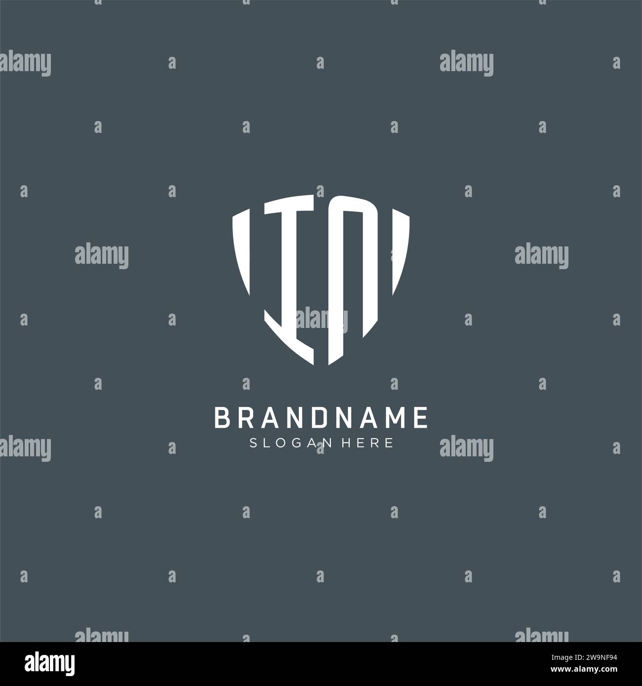 Geometric logo design Stock Vector Images - Alamy