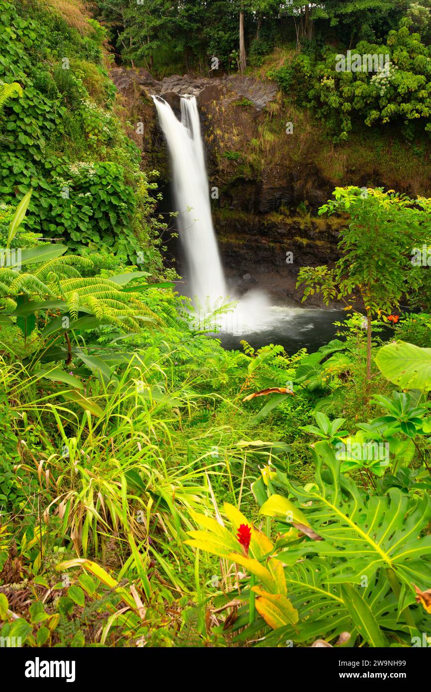Rainbow Falls, Wailuku River State Park, Hilo, Hawaii Stock Photo Alamy