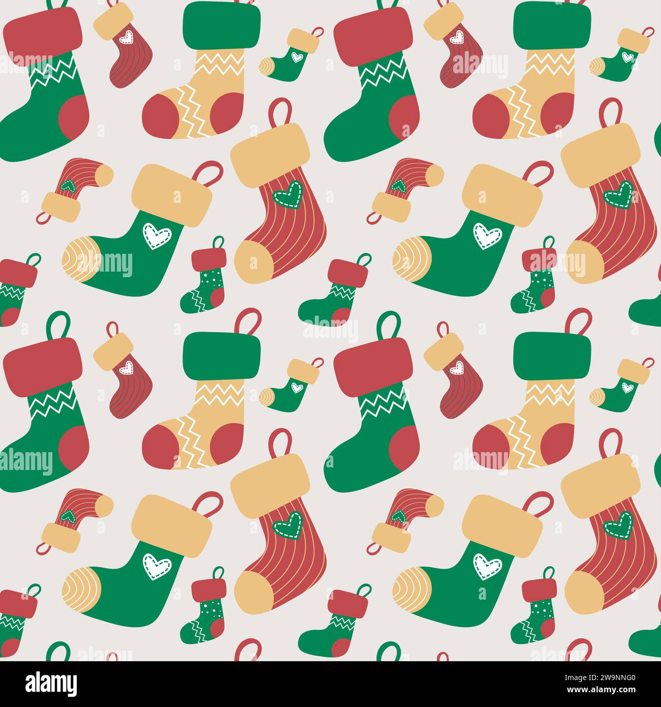 Seamless pattern for the new year for printing Stock Vector Image & Art ...