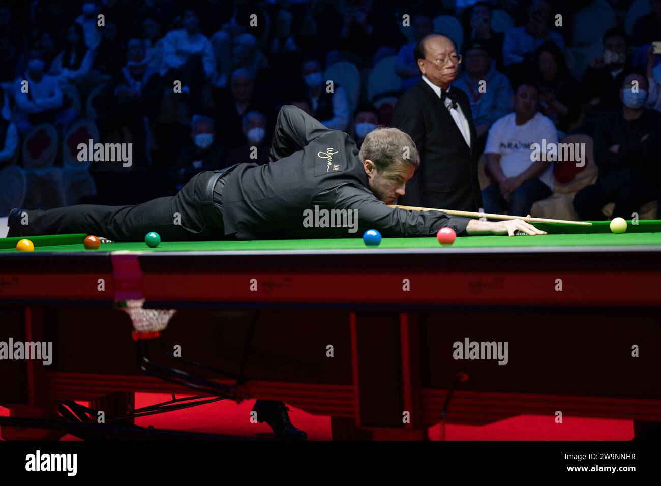 Macao, China. 29th Dec, 2023. Jack Lisowski of England competes during