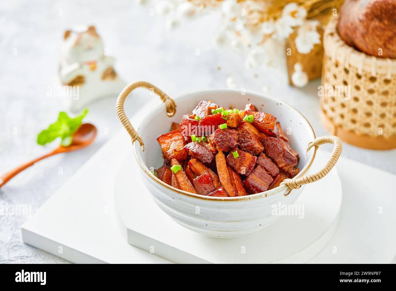 Hakka Braised Pork Belly, Dongpo Pork,chinese Cuisine Stock Photo - Alamy