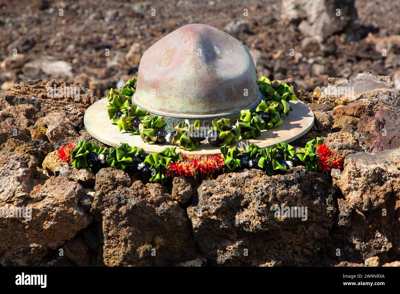 Ranger memorial at Visitor Center, KalokoHonokohau National Historical