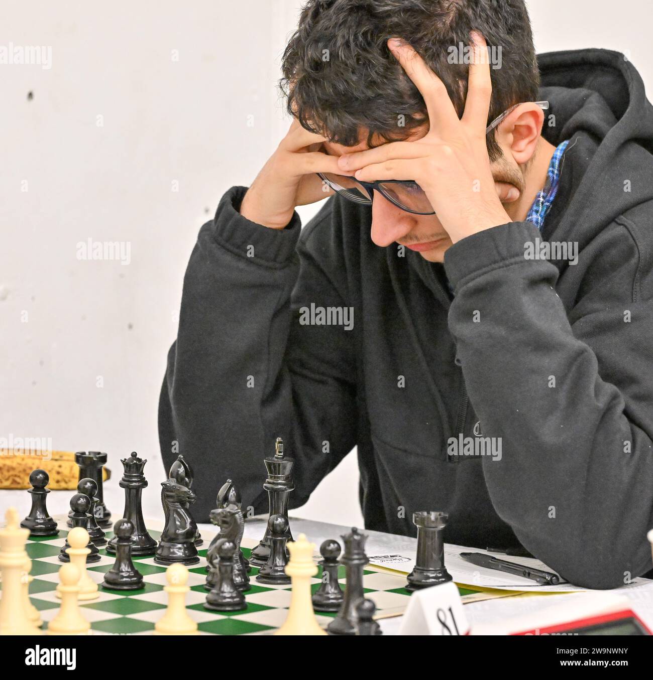 Hastings, UK. 29th Dec, 2023. Honarvarmahalati, Hooman during the