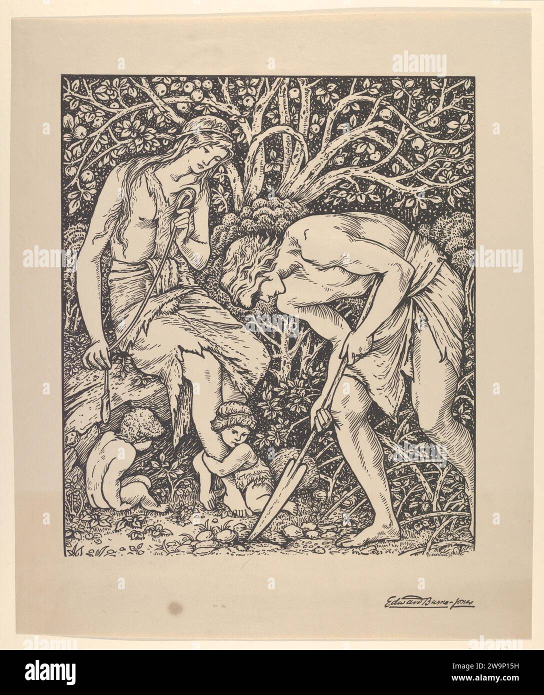 Adam and Eve (Labour: Whan Adam Delved and Eve Span, Who Was Then the ...