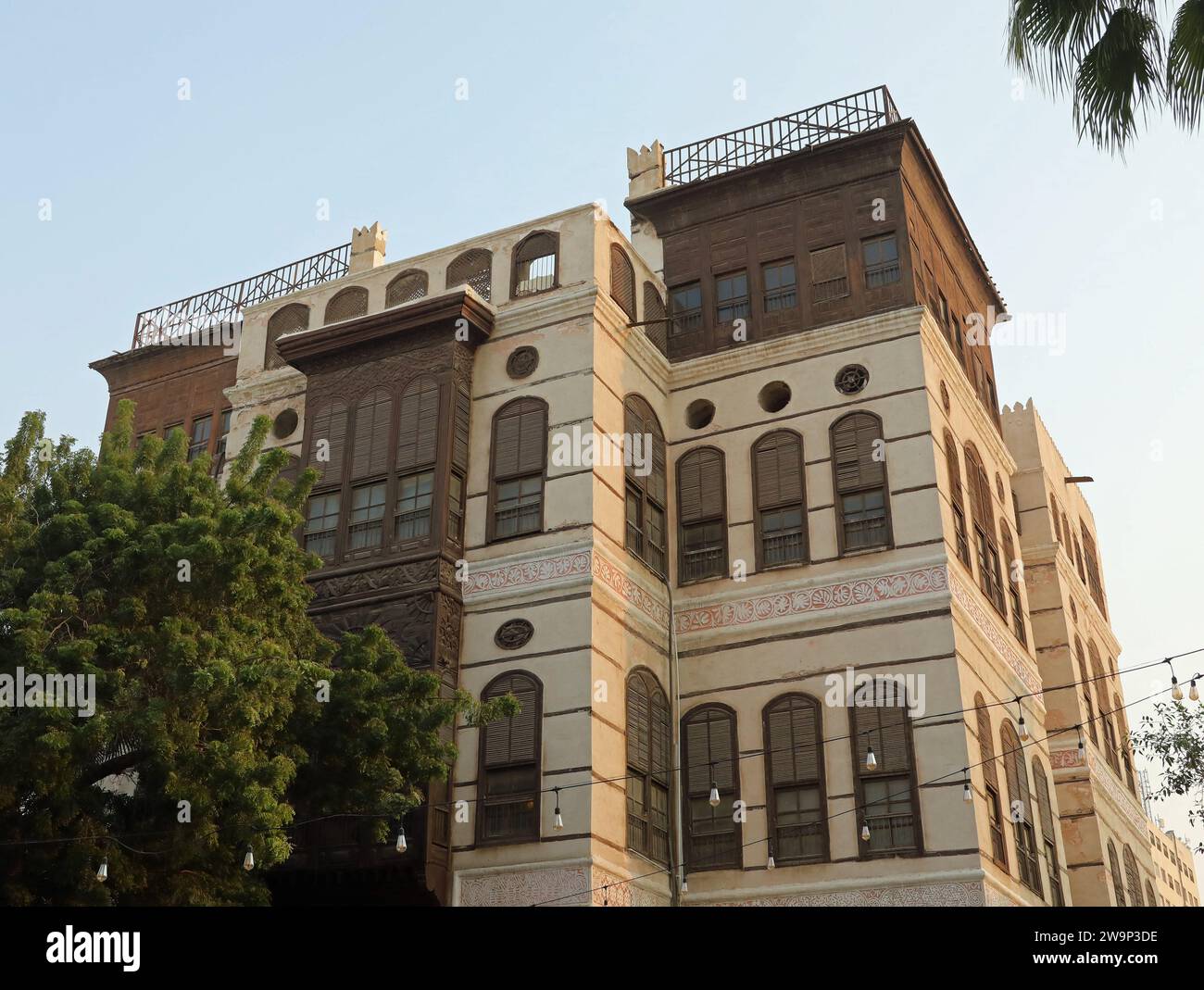 Nassif House Museum at Old Jeddah known as The House with the Tree Stock Photo