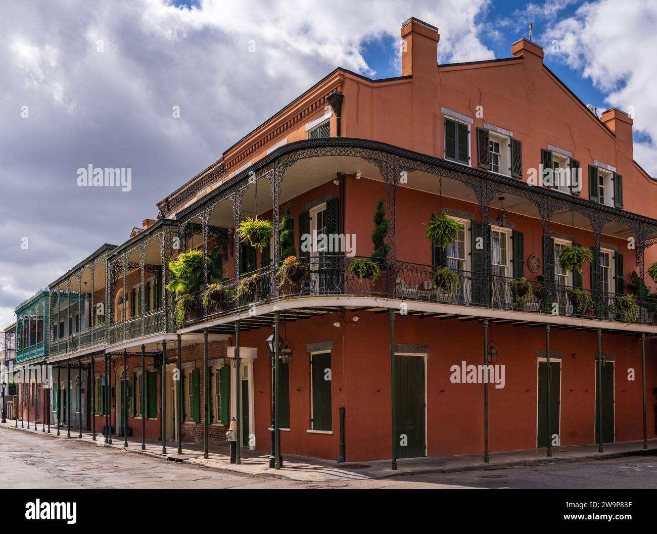 New orleans railings hi-res stock photography and images - Alamy