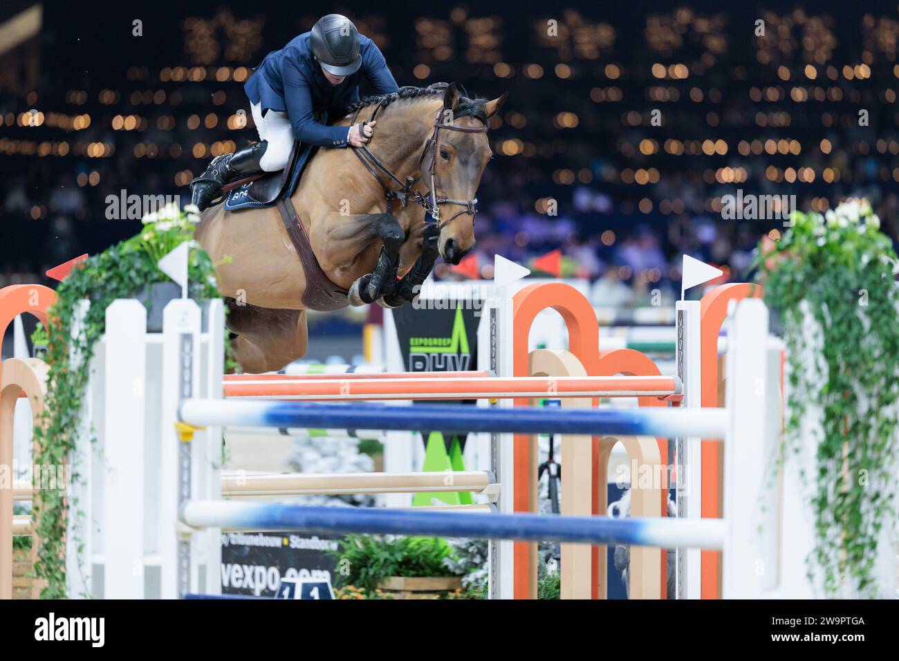 Roger Yves Bost of France with Ever de Turan during the Henders & Hazel ...
