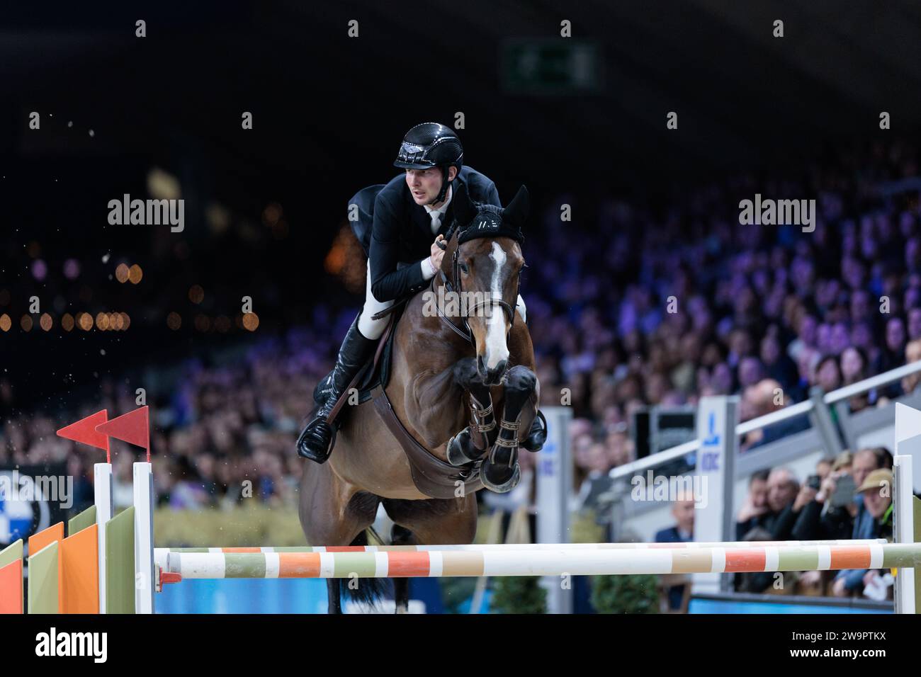 Anthony Wellens of Belgium with Cuberlina II Z during the Henders