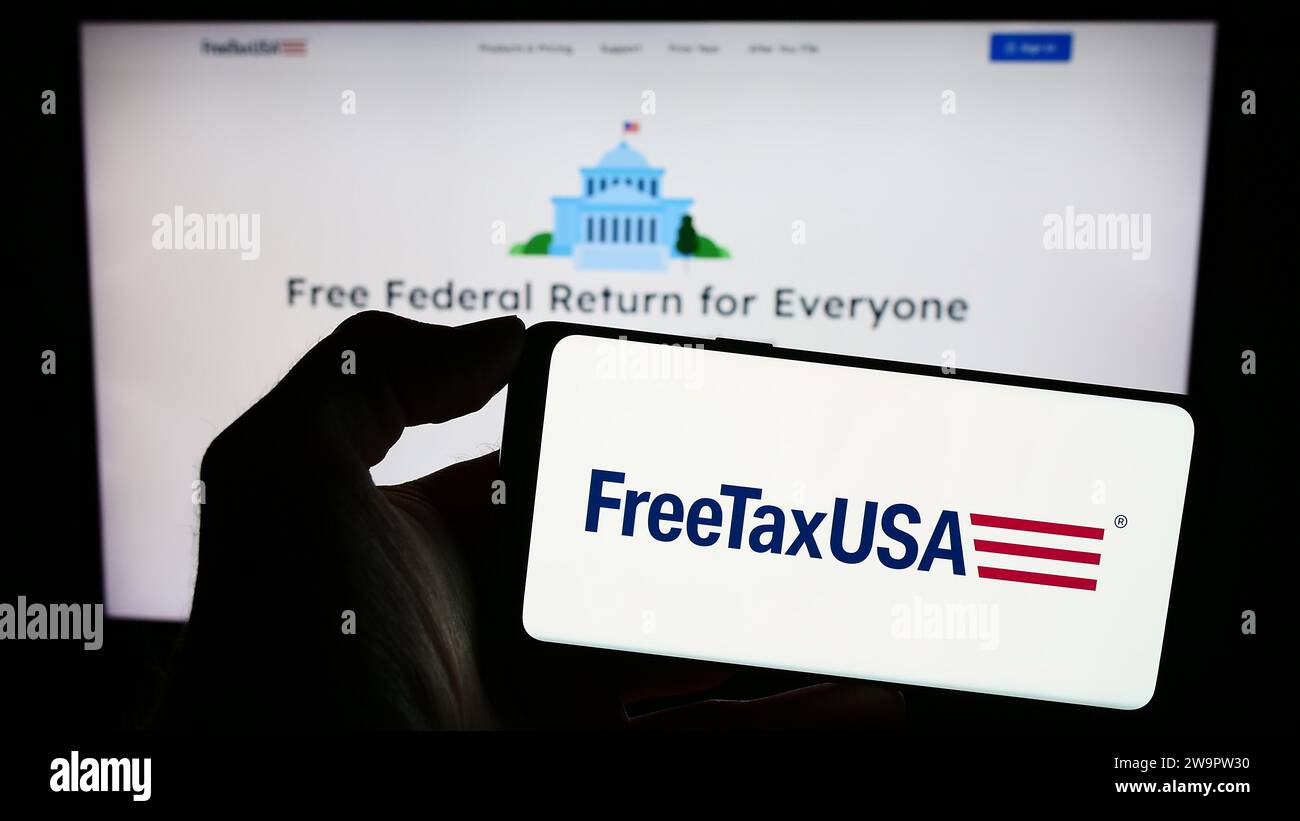Freetaxusa logo hires stock photography and images Alamy