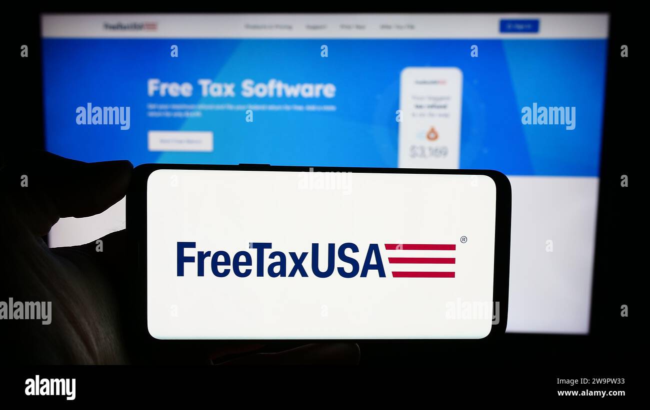 Freetaxusa logo hires stock photography and images Alamy