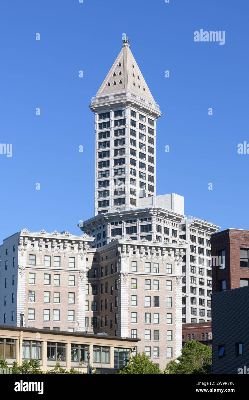 Seattle Pyramid On top of the pyramid hi-res stock photography and images - Alamy