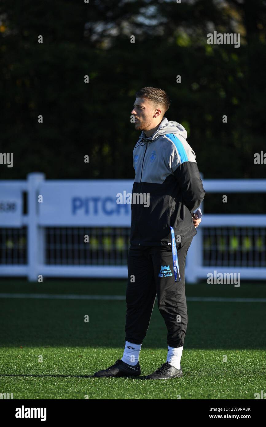 Wakefield, England - 17 November 2023 - Rugby League Wakefield Trinity Pre Season Training  at The Fitzwilliam Stadium, Wakefield, UK  Dean Williams Stock Photo