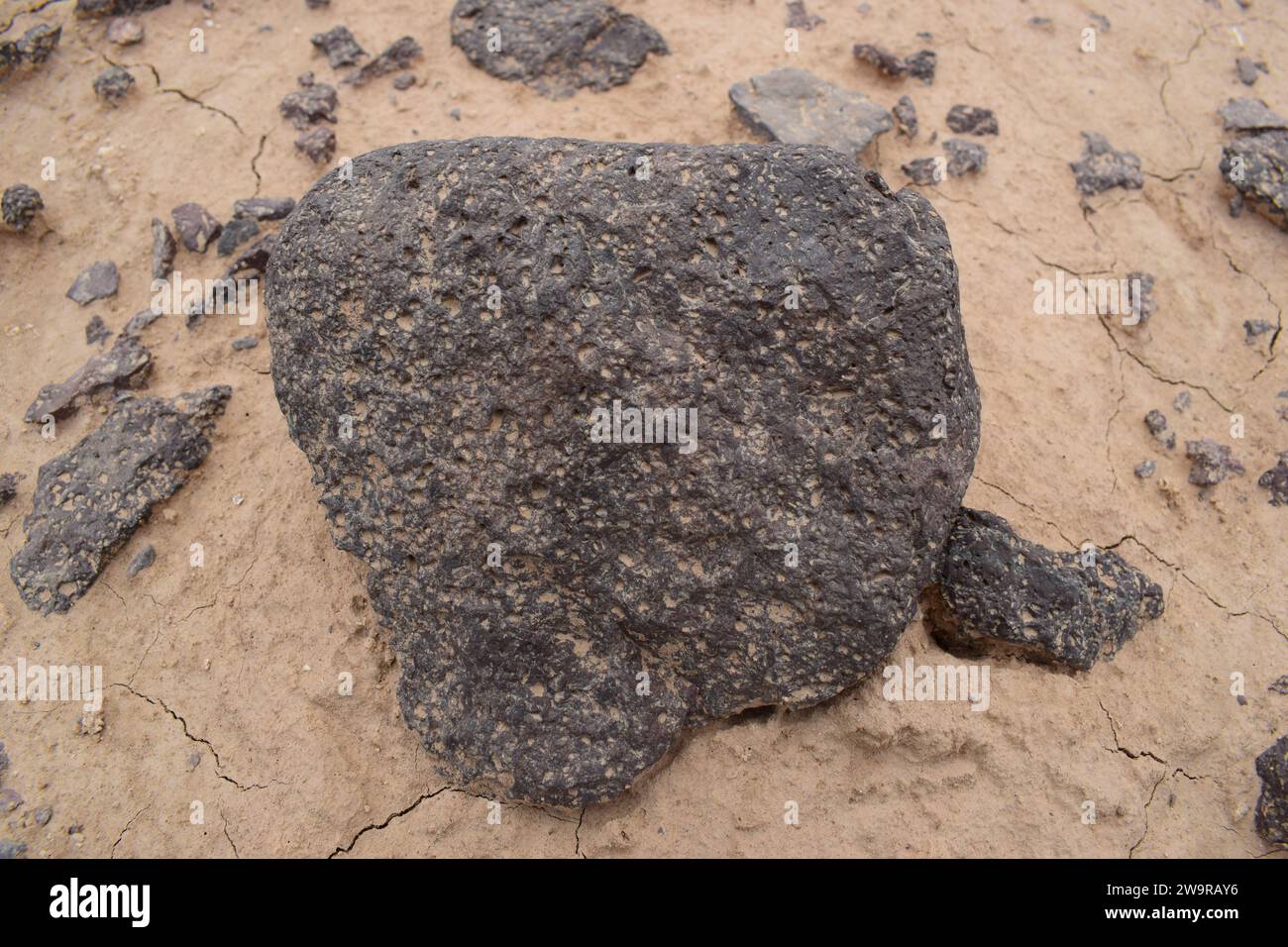 Black stone Stock Photo