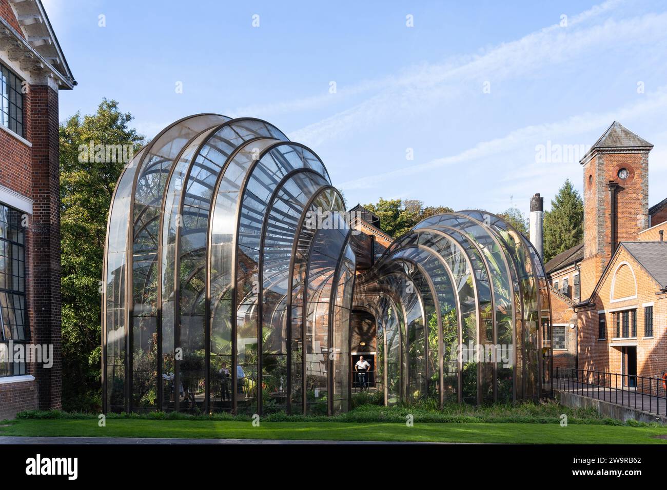 The iconic Mediterranean intertwining glasshouses designed by