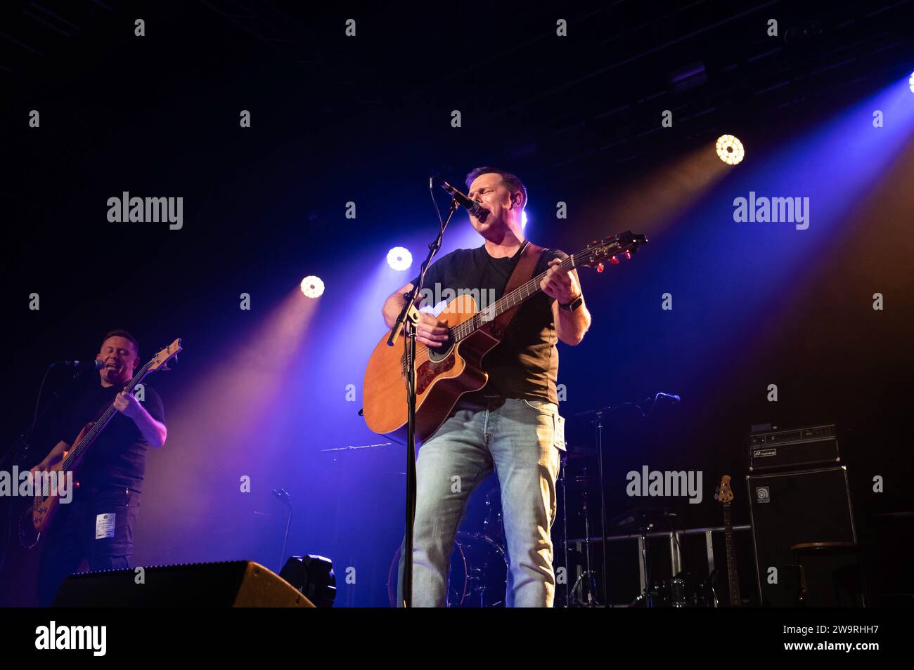 Photographs The Dazes performing at SWG3 Glasgow on the 23rd December 