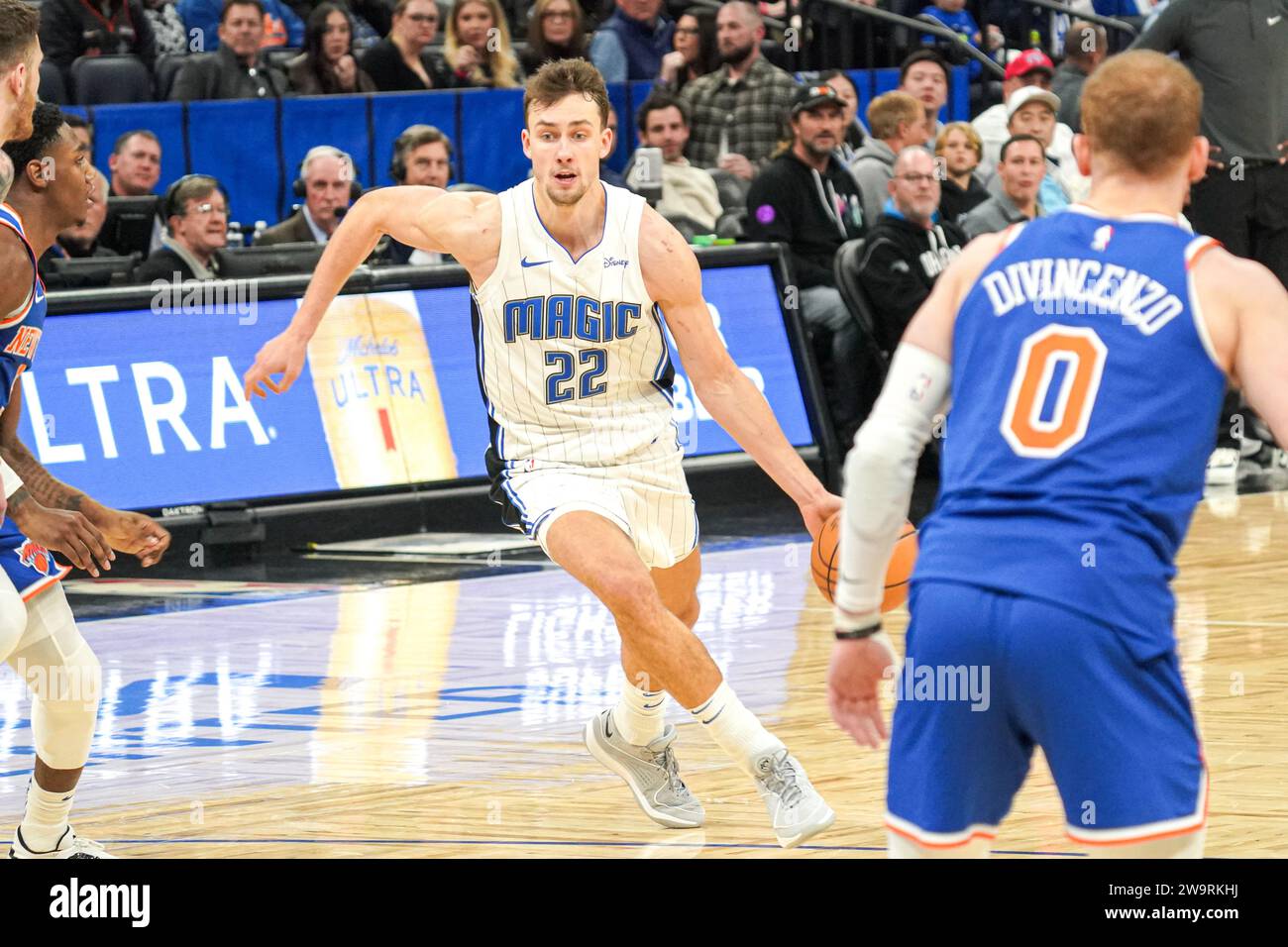 Orlando, Florida, USA, December 29, 2023, Orlando Magic forward Franz