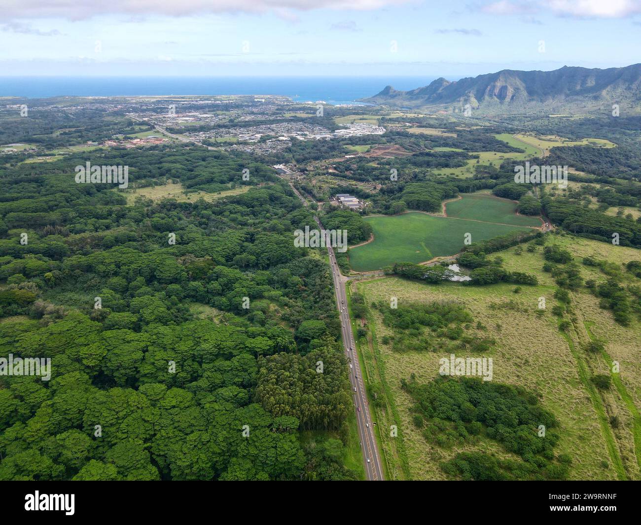 Aerial view of kauai hi-res stock photography and images - Alamy