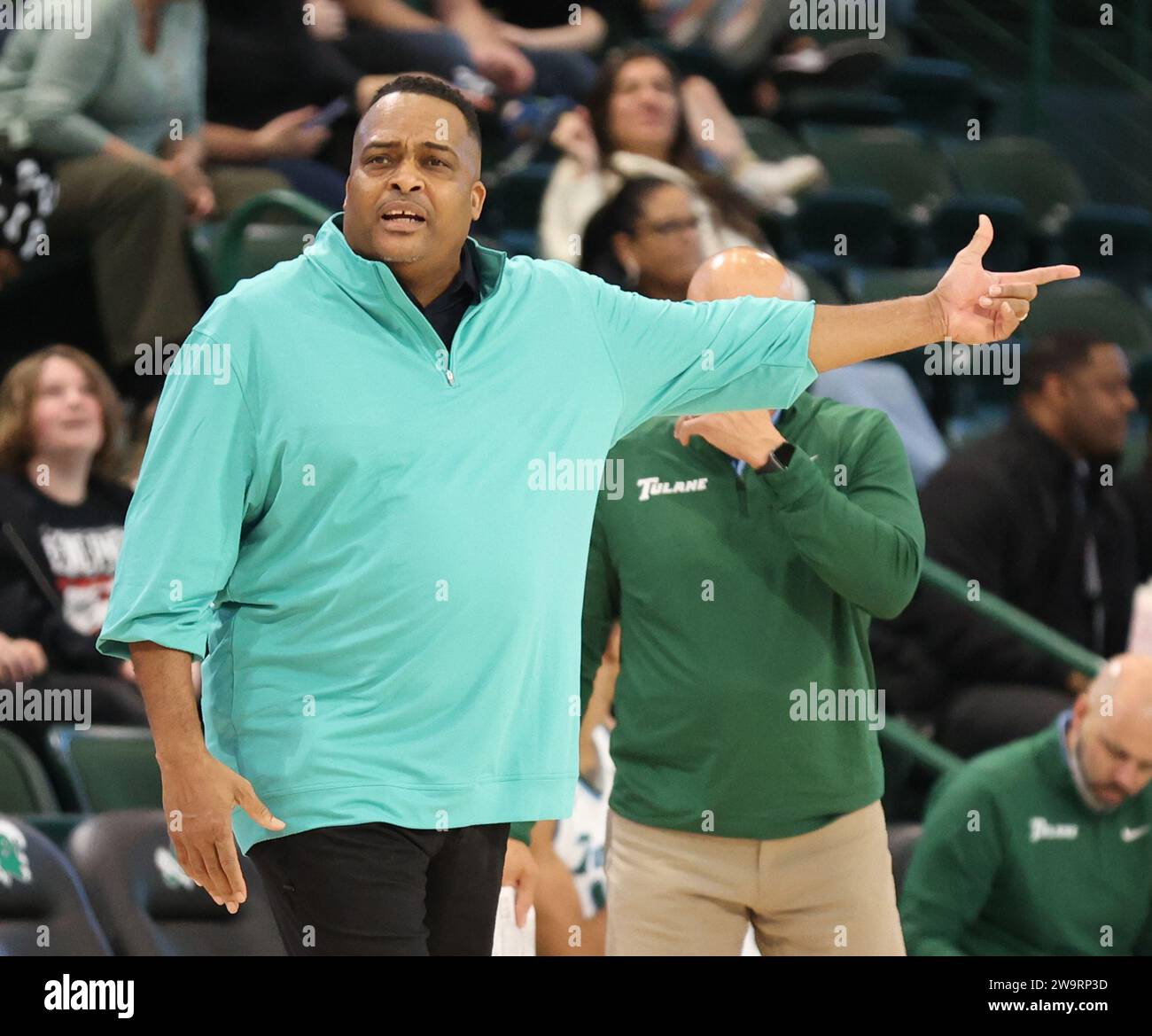 New Orleans USA 29th Dec 2023 Tulane Green Wave Head Coach Ron new-orleans-usa-29th-dec-2023-tulane-green-wave-head-coach-ron