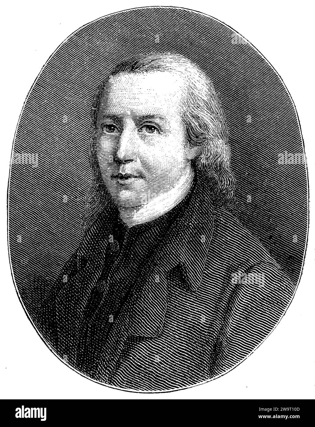 , ,  (literary history book, 1881), Claudius, Matthias (1740–1815), deutscher Lyriker und Journalist, Stock Photo
