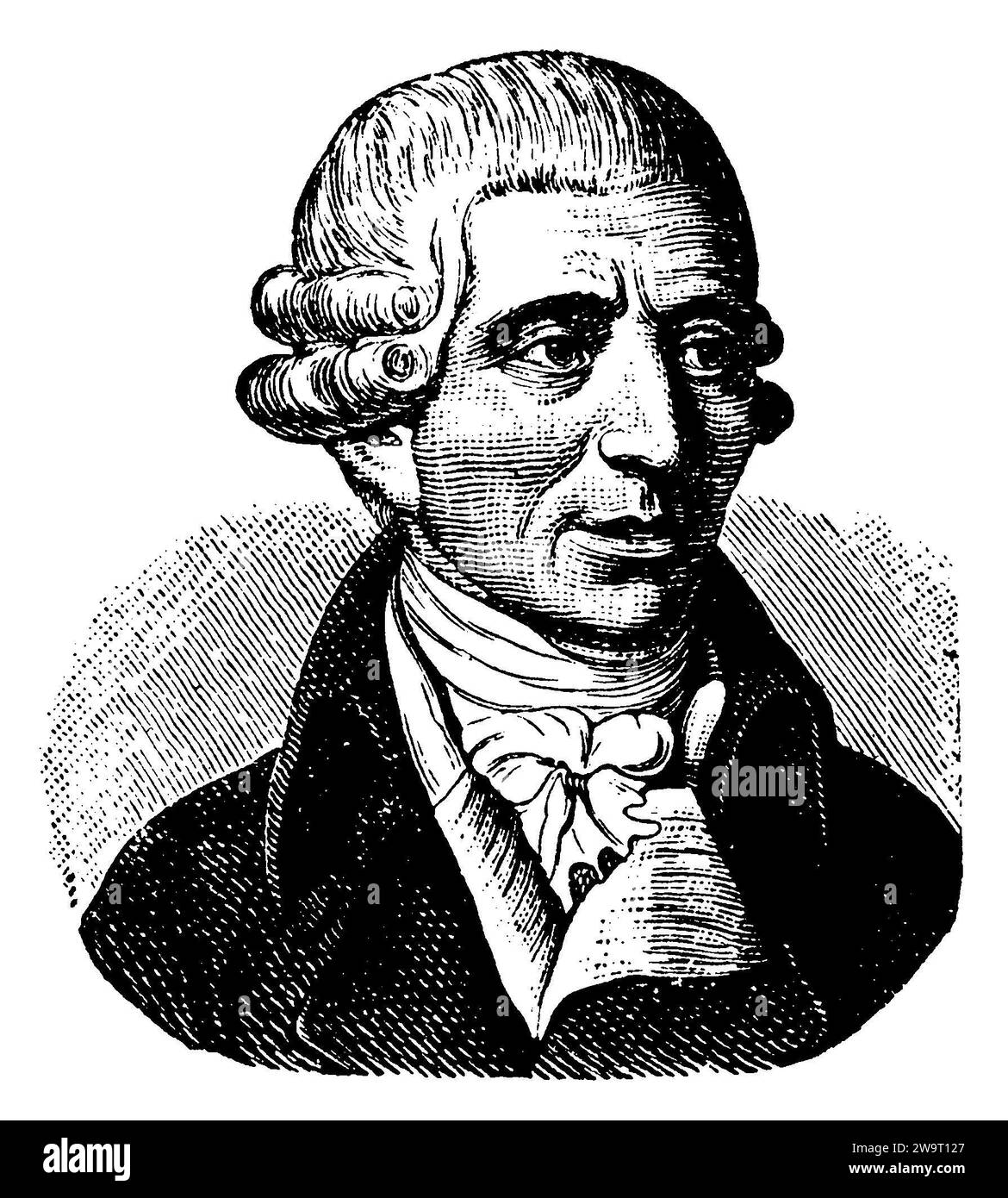 Joseph Haydn (1732-1809), Austrian composer, ,  (picture book, 1881), Joseph Haydn (1732-1809), österreichischer Komponist, Joseph Haydn (1732-1809), compositeur autrichien Stock Photo