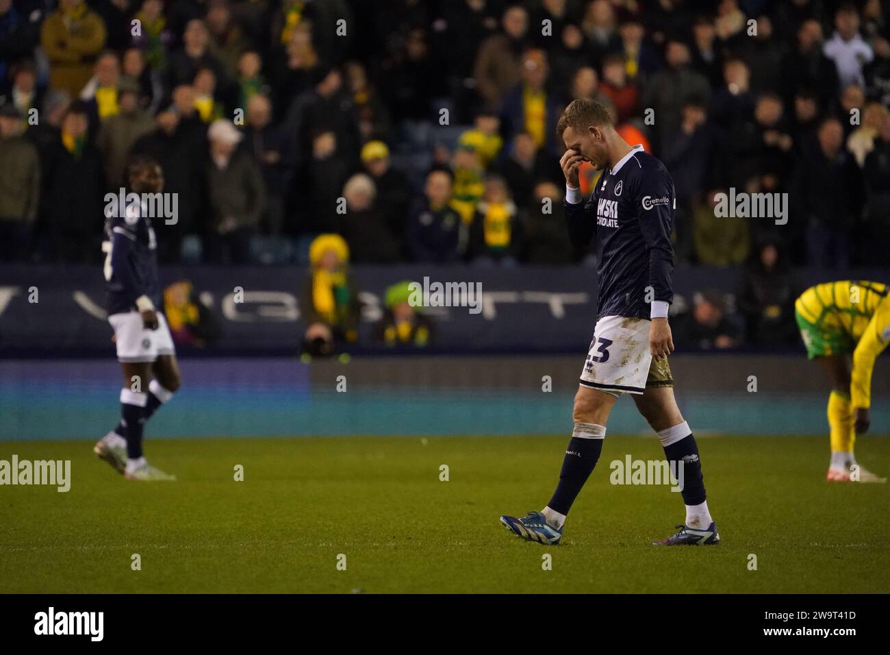 George Savila Rugby LONDON, ENGLAND - DECEMBER 29: George Saville of Millwall looks ...