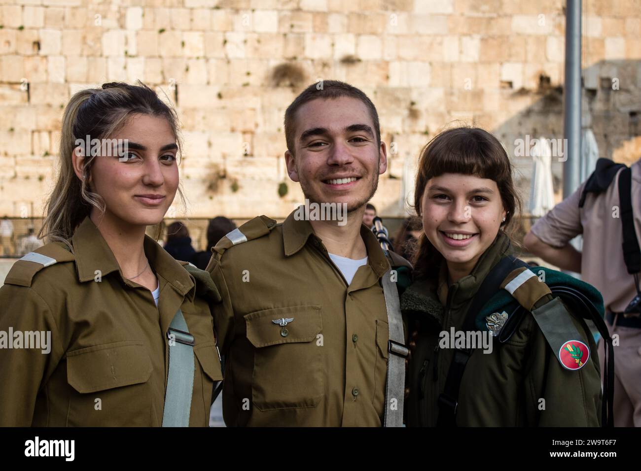 Portrait of soldiers, Induction ceremony for new graduates of the IDF ...