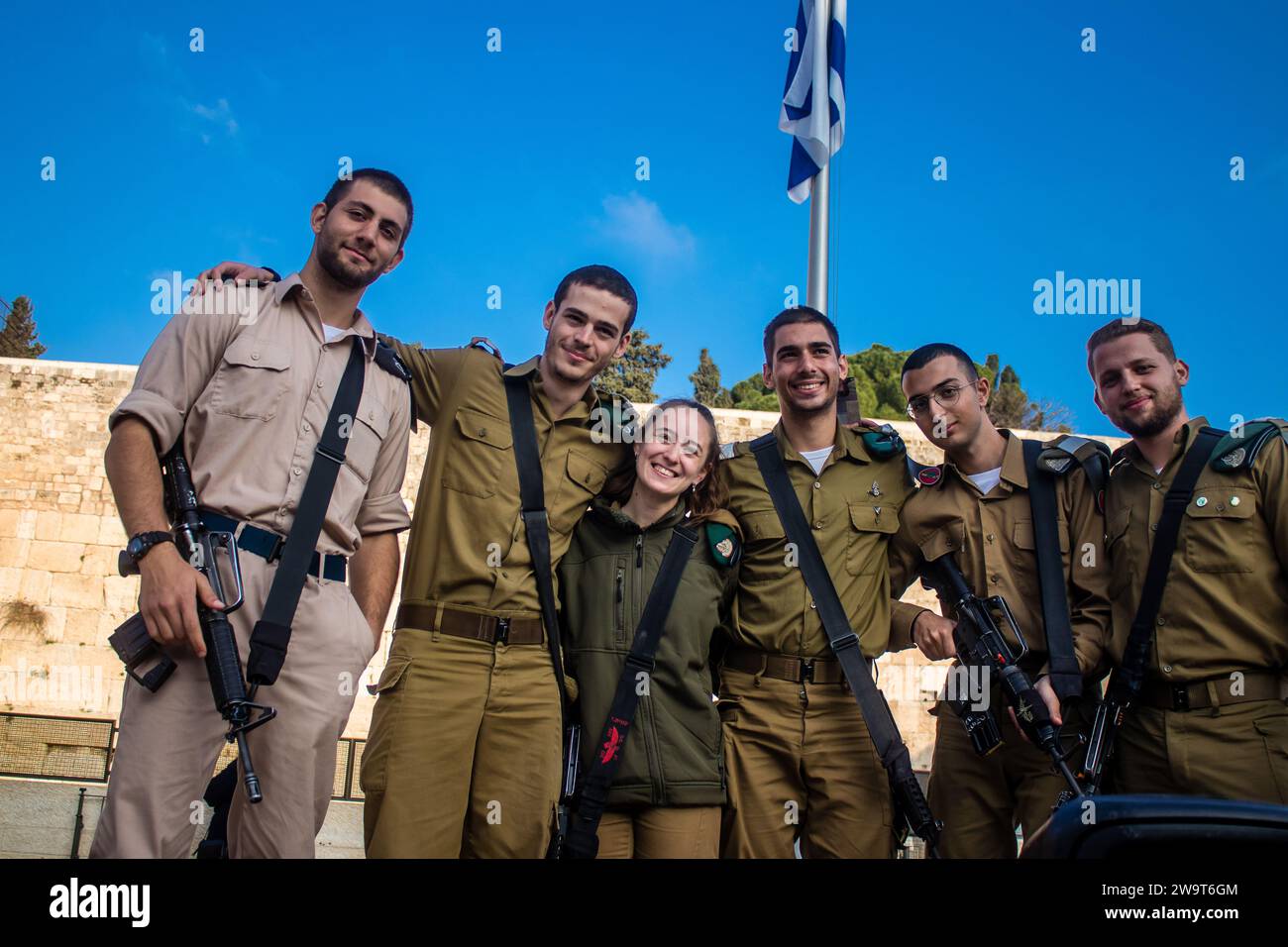Portrait of soldiers, Induction ceremony for new graduates of the IDF ...