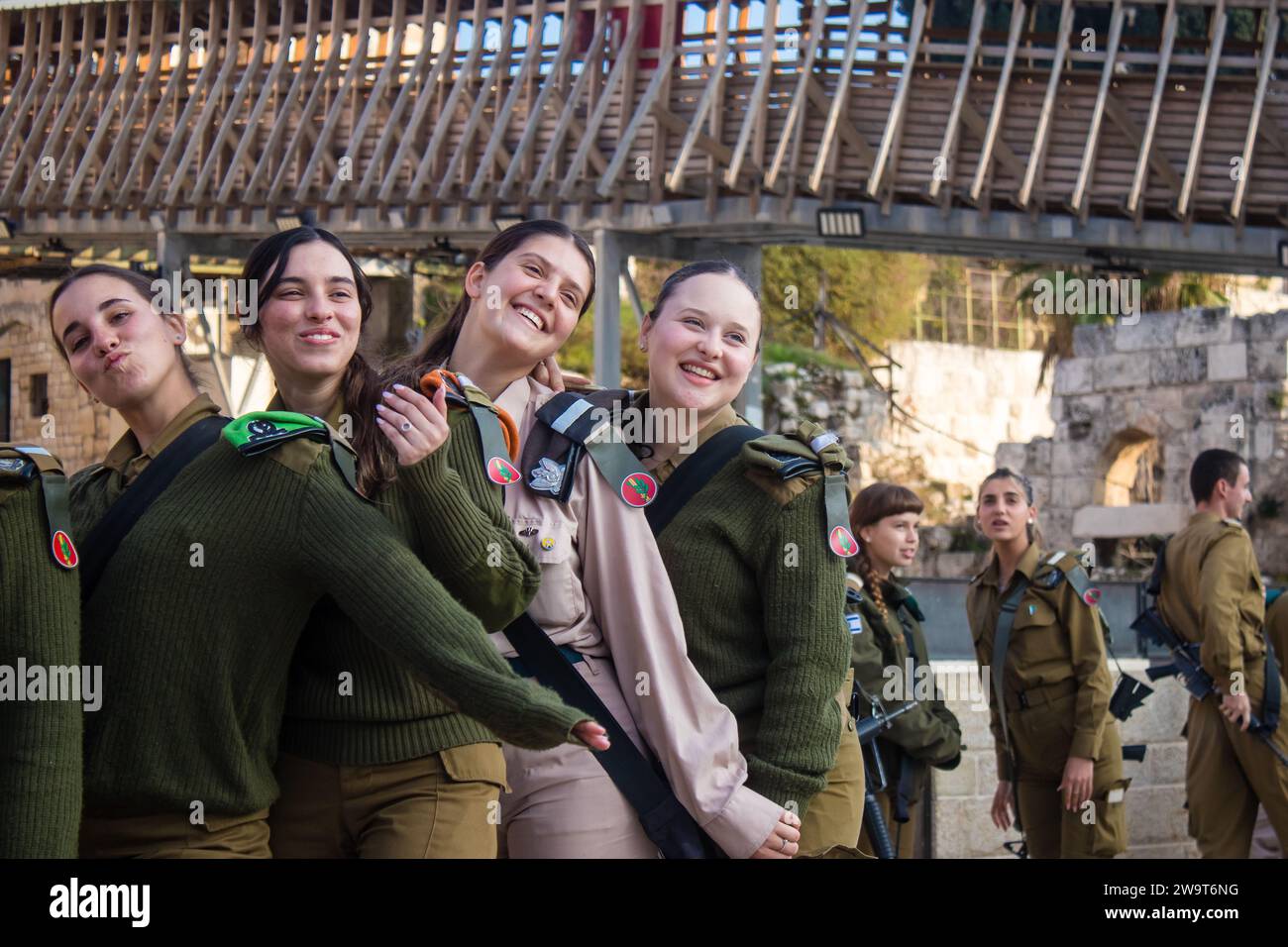 Portrait of soldiers, Induction ceremony for new graduates of the IDF ...