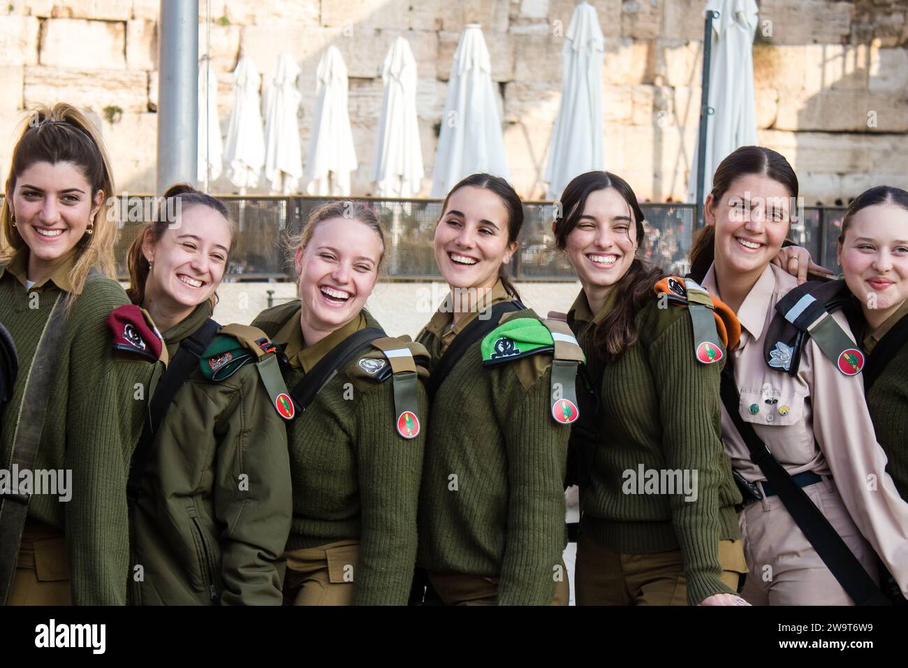 Portrait of soldiers, Induction ceremony for new graduates of the IDF ...