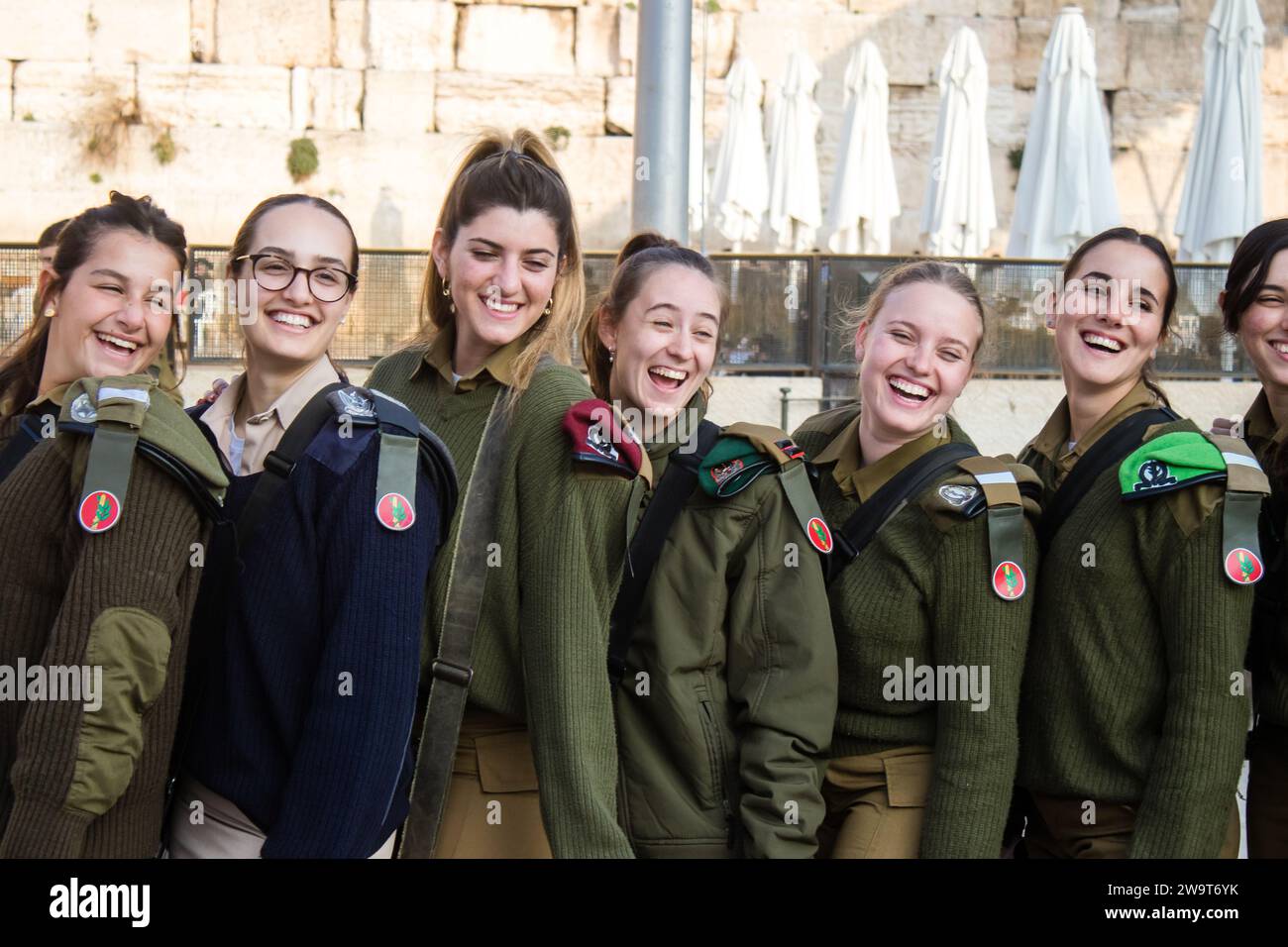 Portrait of soldiers, Induction ceremony for new graduates of the IDF ...