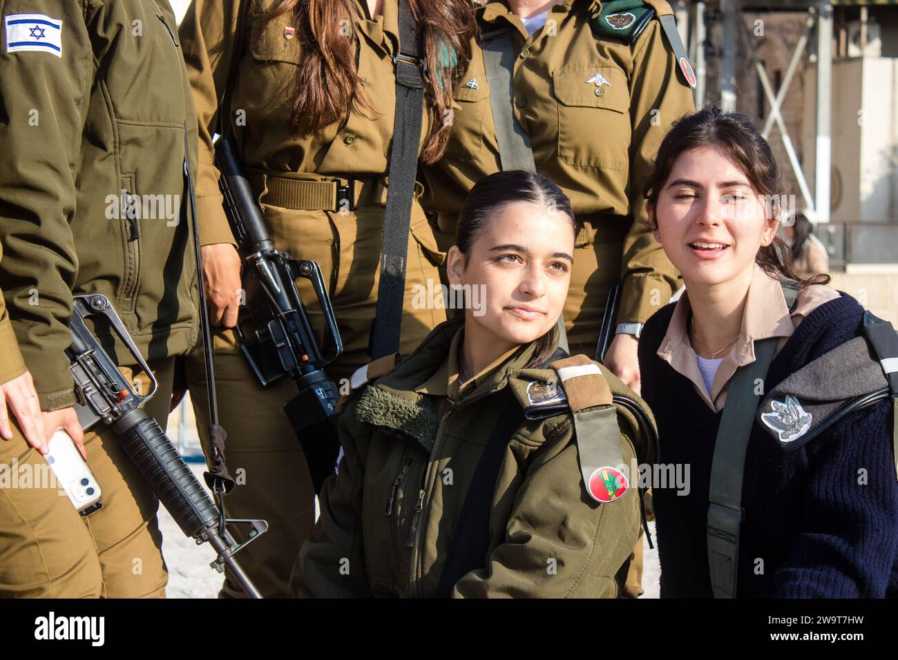 Portrait of soldiers, Induction ceremony for new graduates of the IDF ...