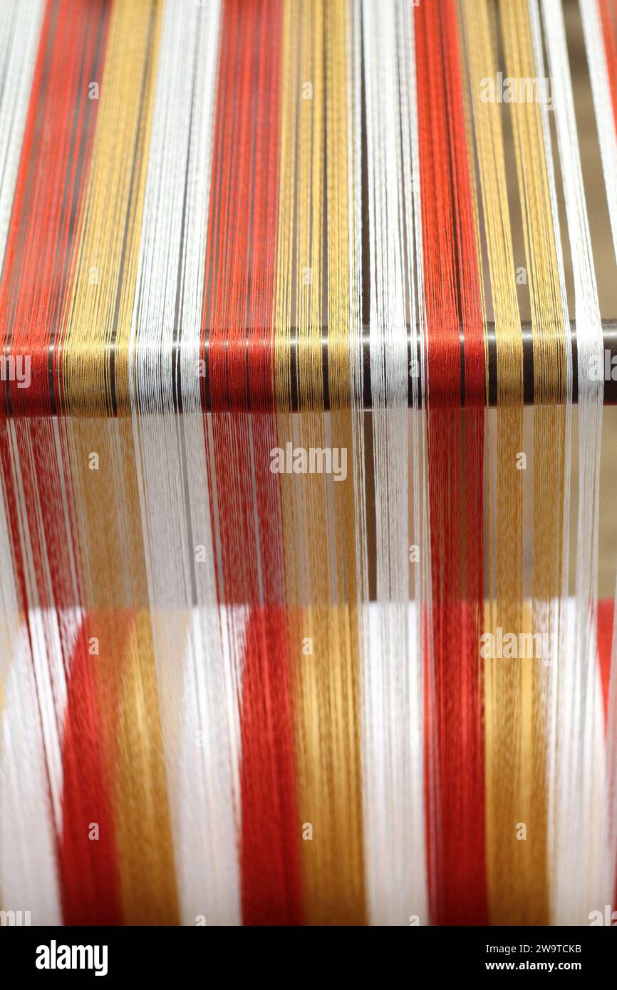 Whitchurch Silk Mill, Whitchurch, Hampshire, England, internal views of