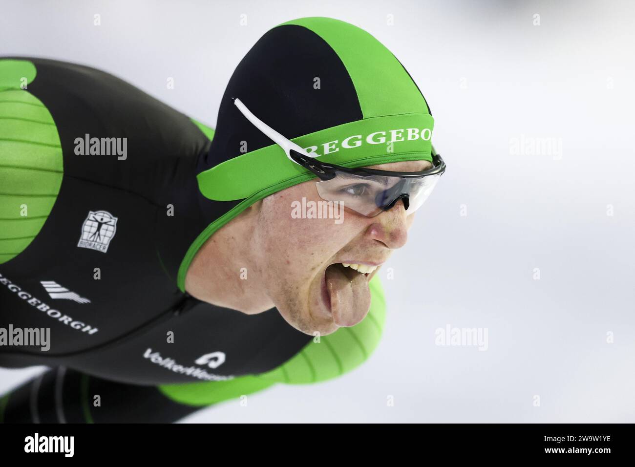 HEERENVEEN Jenning de Boo in action on the 1000 meters during the