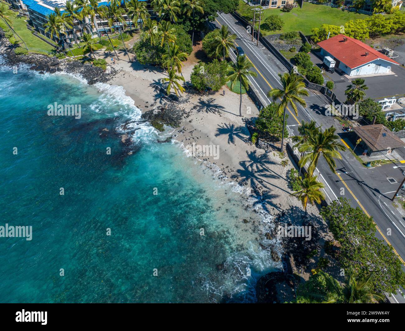 Kailua-Kona, Big Island of Hawaii Stock Photo