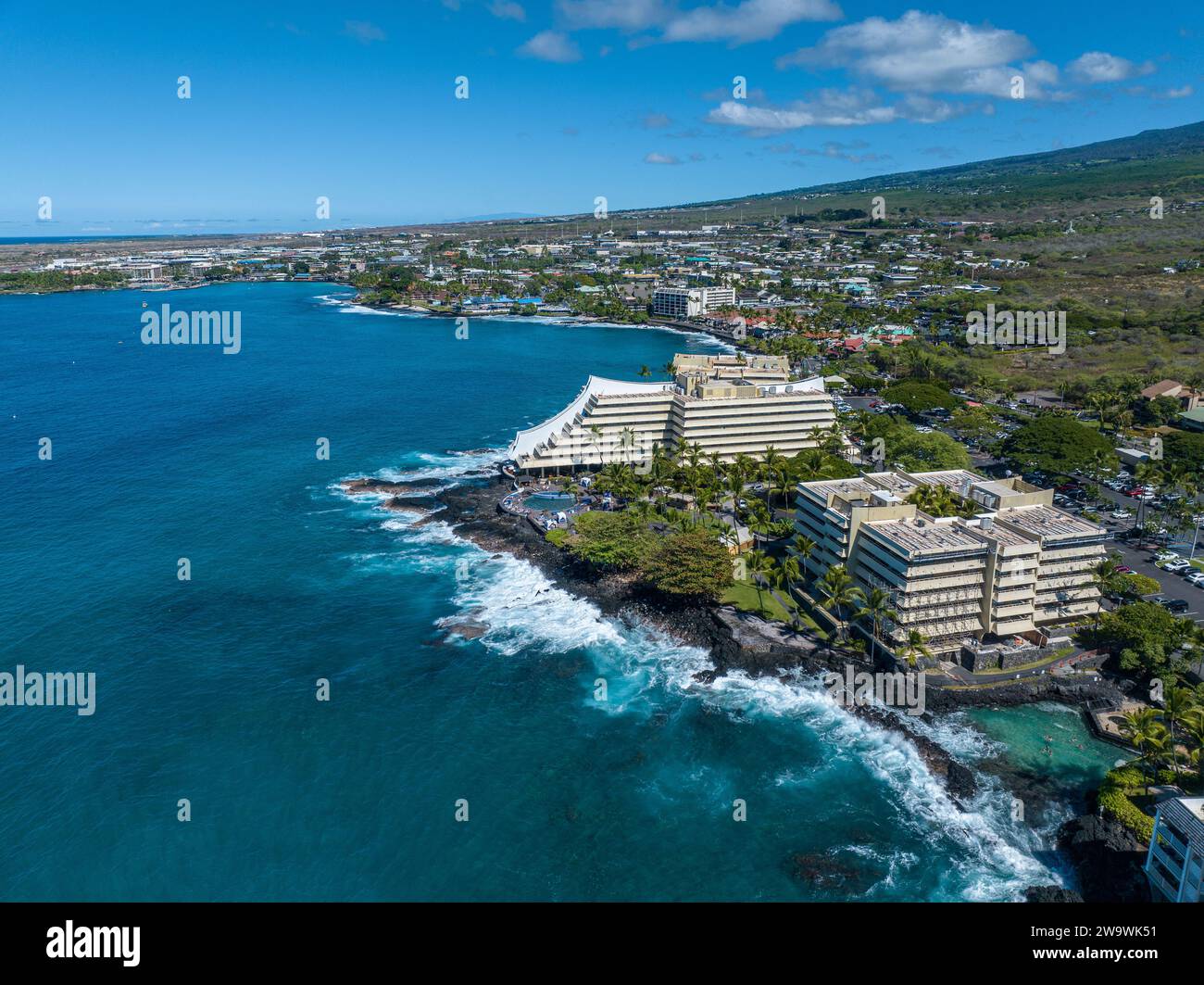 Kailua-Kona, Big Island of Hawaii Stock Photo