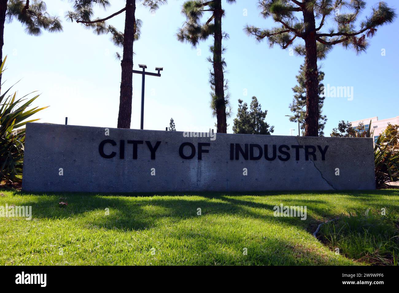 Industry (Los Angeles), California Entrance of The City of Industry, a