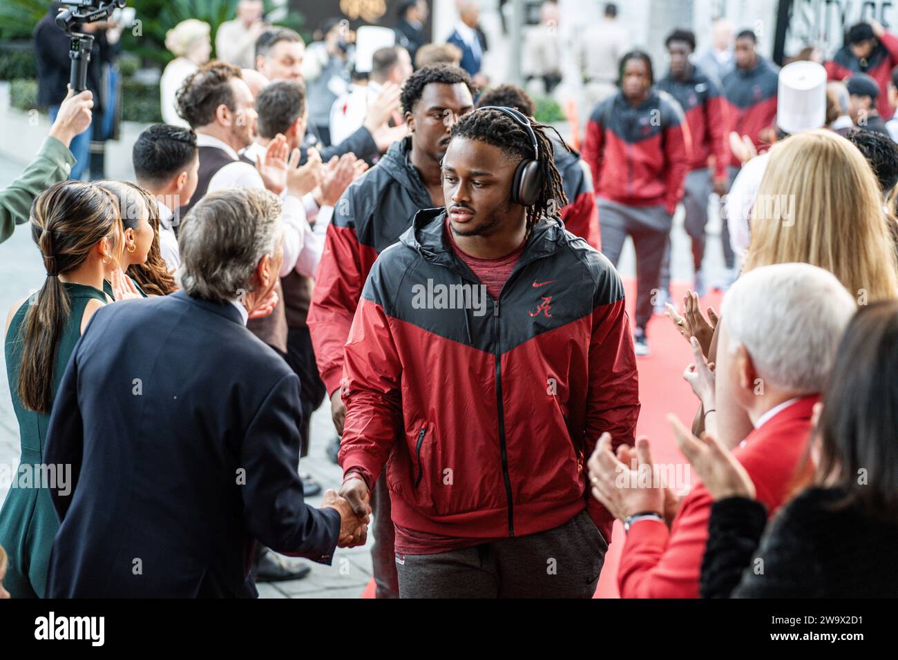 Alabama Crimson Tide linebacker Dallas Turner during the Lawry’s Beef Bowl for the Alabama Crimson Tide, Friday, December 29, 2023, at Lawry’s the Pri Stock Photo