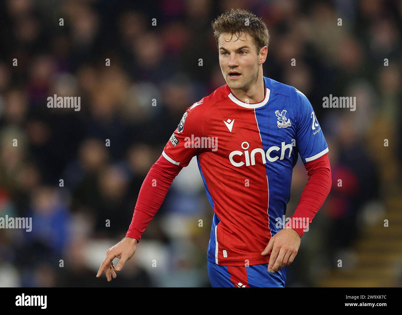 London, UK. 30th Dec, 2023. Joachim Andersen of Crystal Palace during the Premier League match at Selhurst Park, London. Picture credit should read: Paul Terry/Sportimage Credit: Sportimage Ltd/Alamy Live News Stock Photo