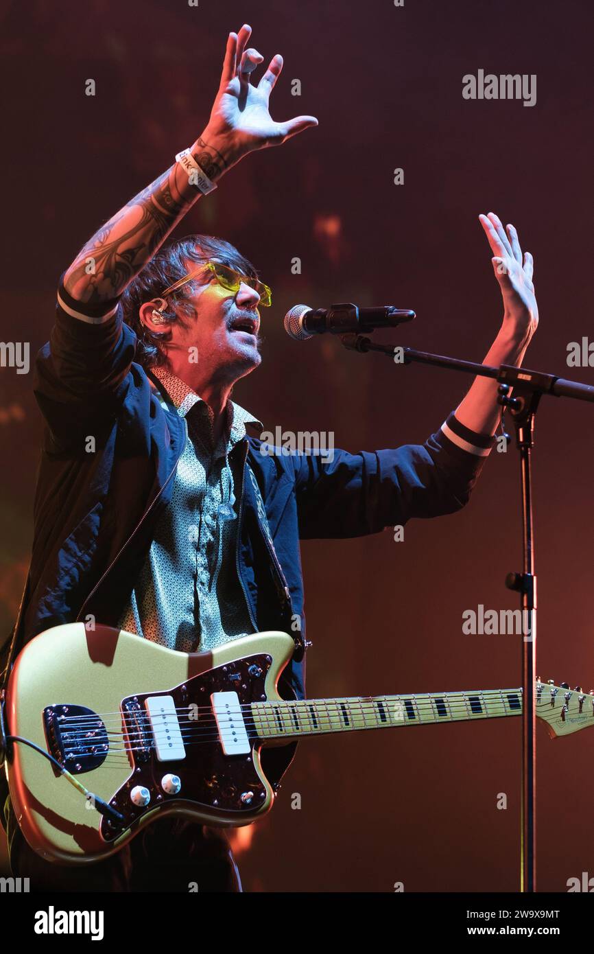 Madrid, Spain. 30th Dec, 2023. The singer Antonio Lopez (Noni) of the ...