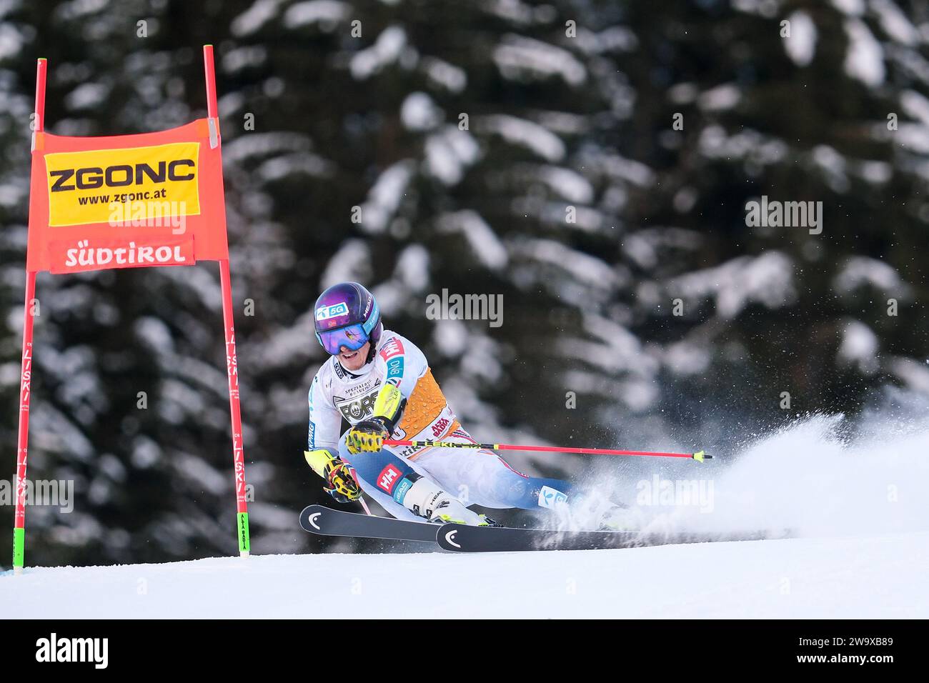 Atle Lie McGrath (NOR) competes during the Audi FIS Alpine Ski World ...