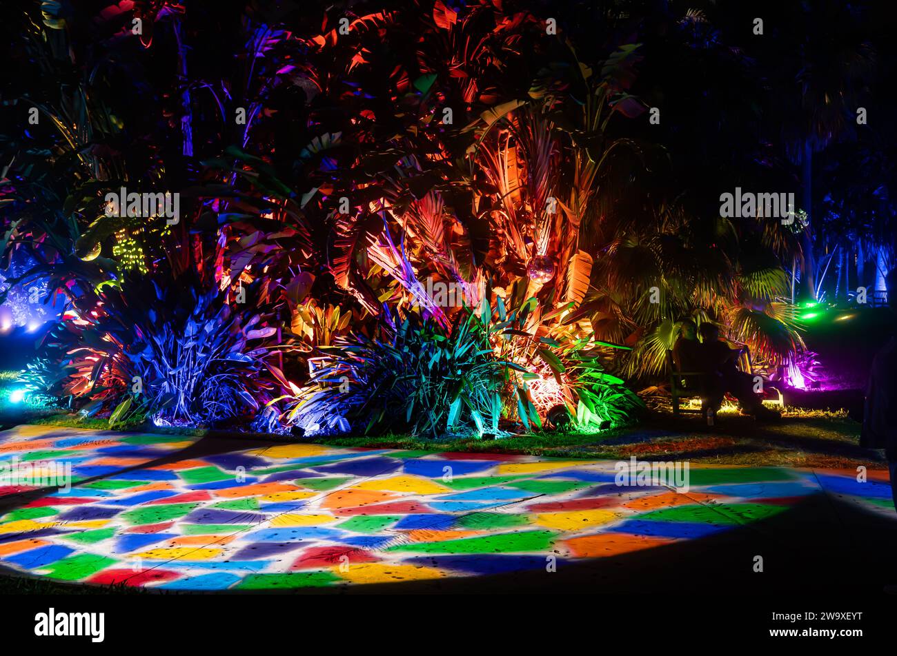 Miami, Florida December 29, 2023 Fairchild Tropical Botanical Garden