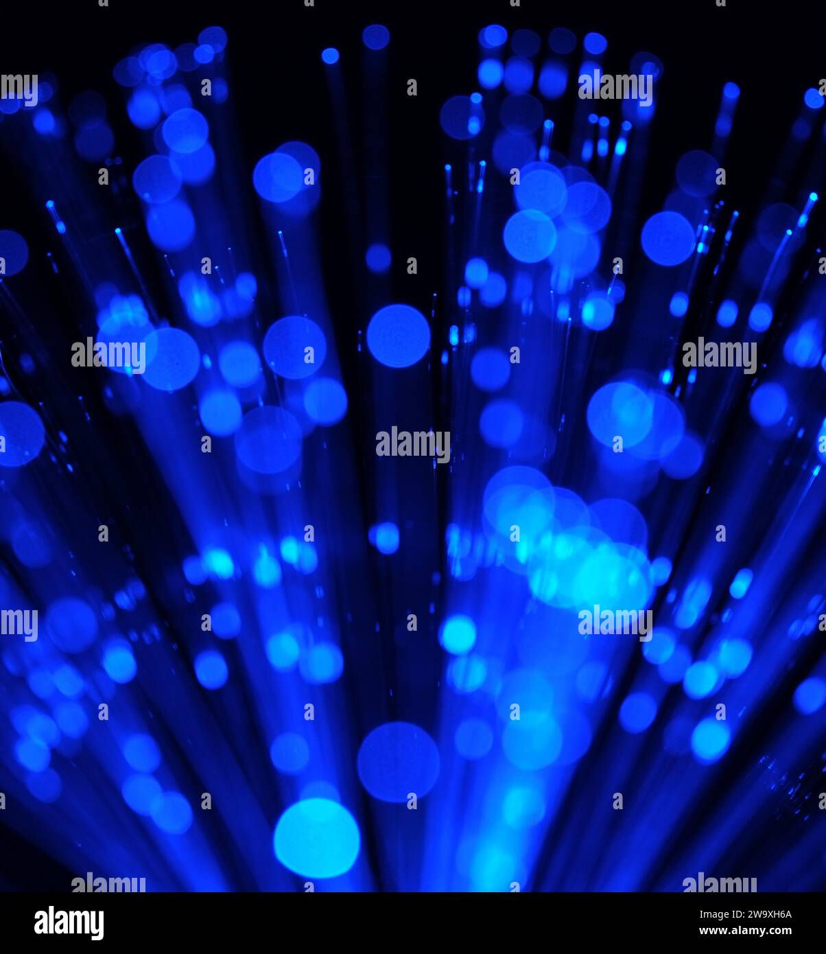 colourful abstract background of fiber optic cables Stock Photo Alamy