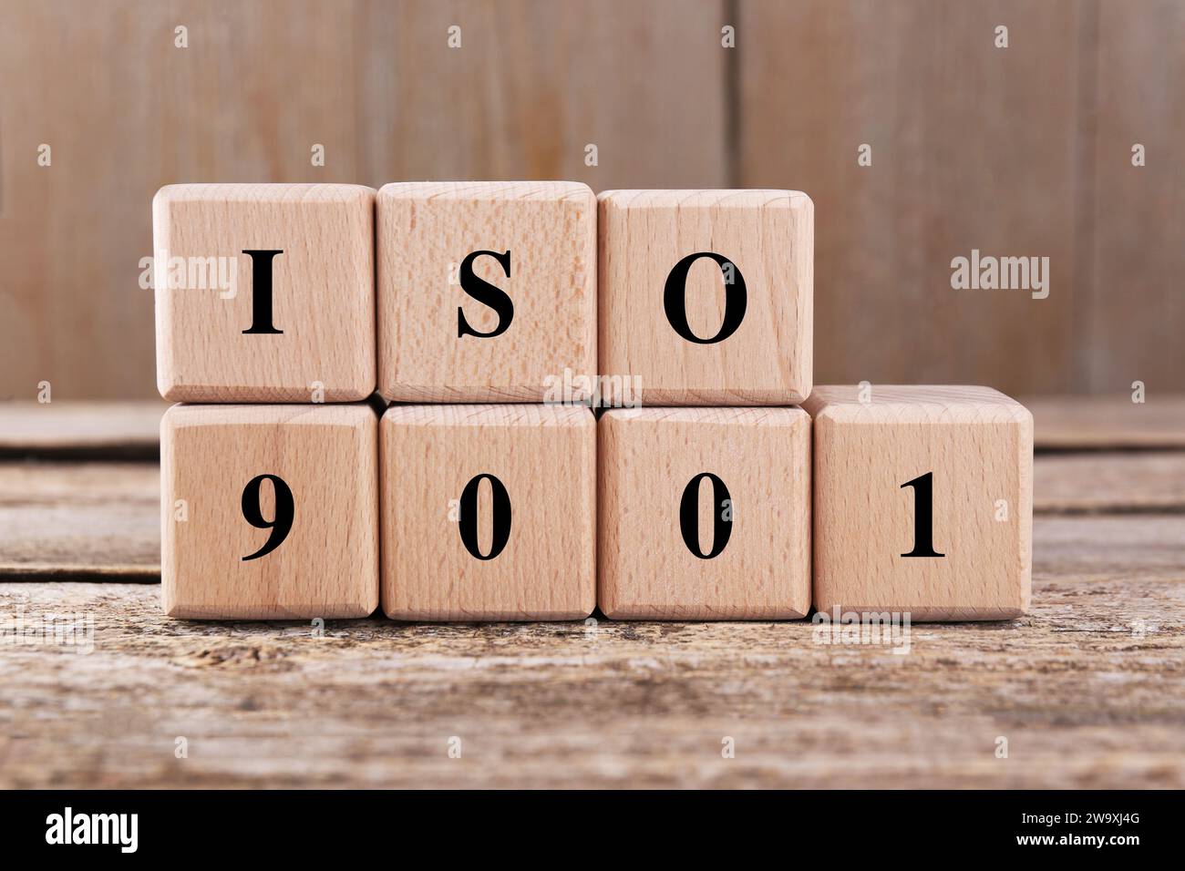 International Organization for Standardization. Cubes with abbreviation ...