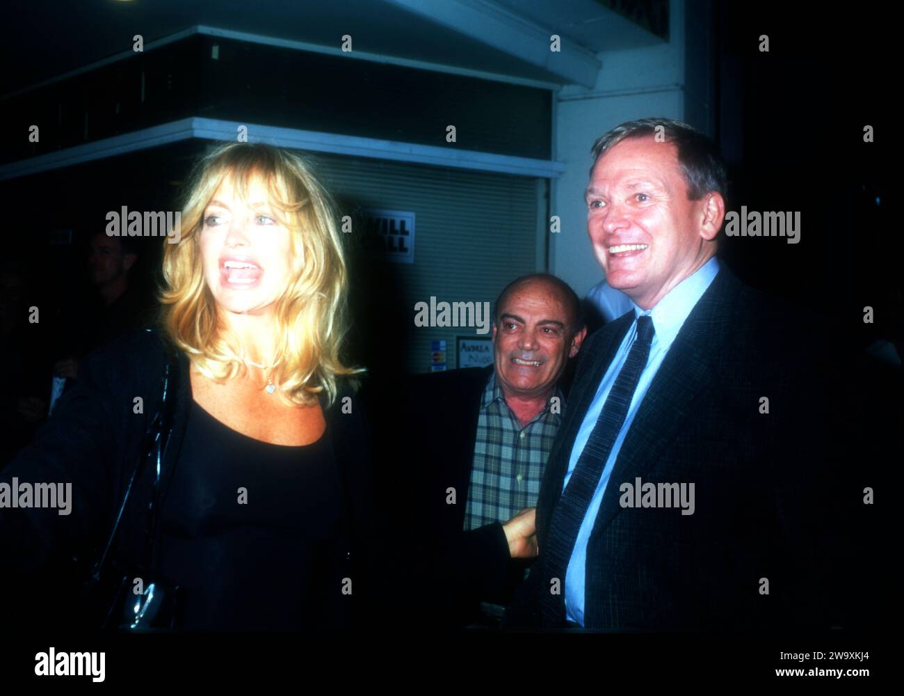 Los Angeles, California, USA 13th October 1996 (Exclusive) Actress Goldie Hawn and Costume Designer Bob Mackie on October 13, 1996 in Los Angeles, California, USA. Photo by Barry King/Alamy Stock Photo Stock Photo